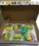 PRE-ORDER: Mini King Cake ‒ Cream Cheese